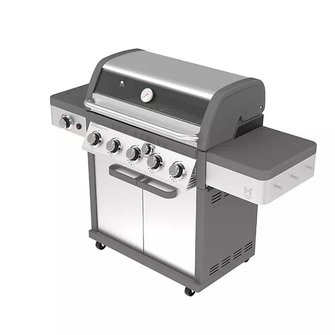 5-Burner Gas Grill with Thermostatic Control - Pro Series