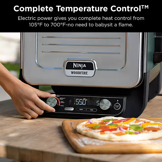 Woodfire 8-in-1 Outdoor Pizza Oven & Smoker with Woodfire Technology