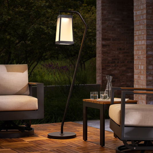 Vista Standing Solar & USB Floor Lamp