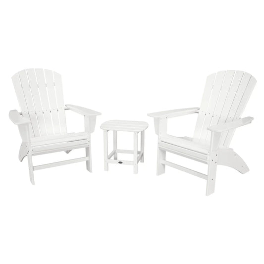 POLYWOOD Portside 3-piece Shellback Adirondack Set