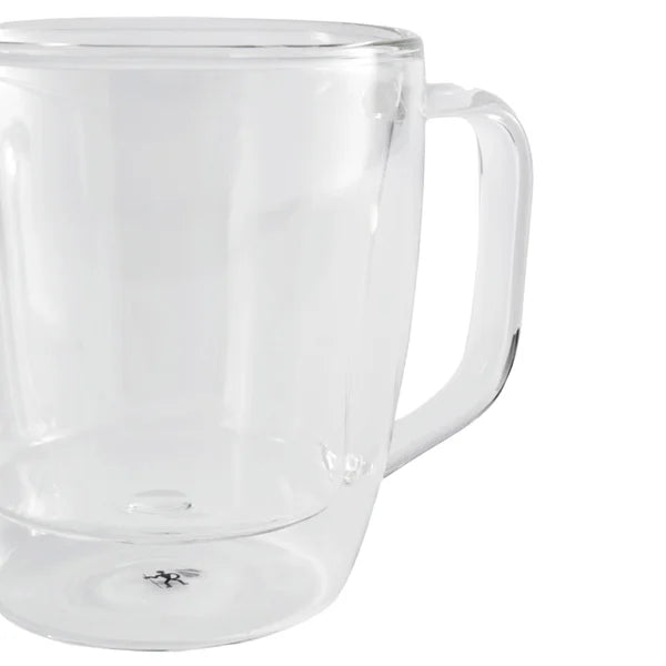 J.A. Henckels 6-piece Double Wall Glass Mug Set