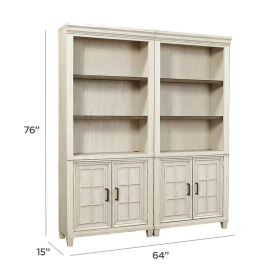 2-piece Bookcase Wall