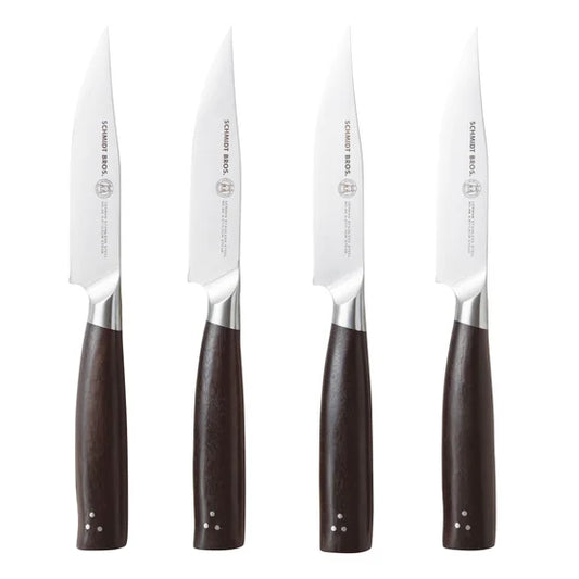 Cutlery Delta Series Acacia Wood 4-pack Steak Knife Set