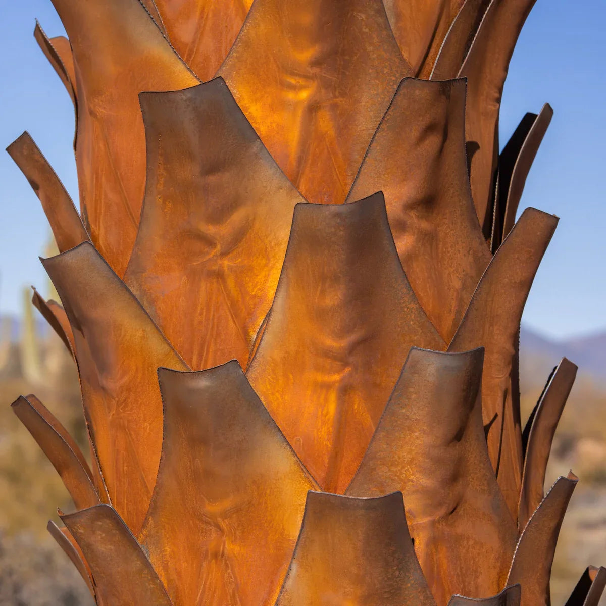 sunset Palm Tree - 10' Sculpture