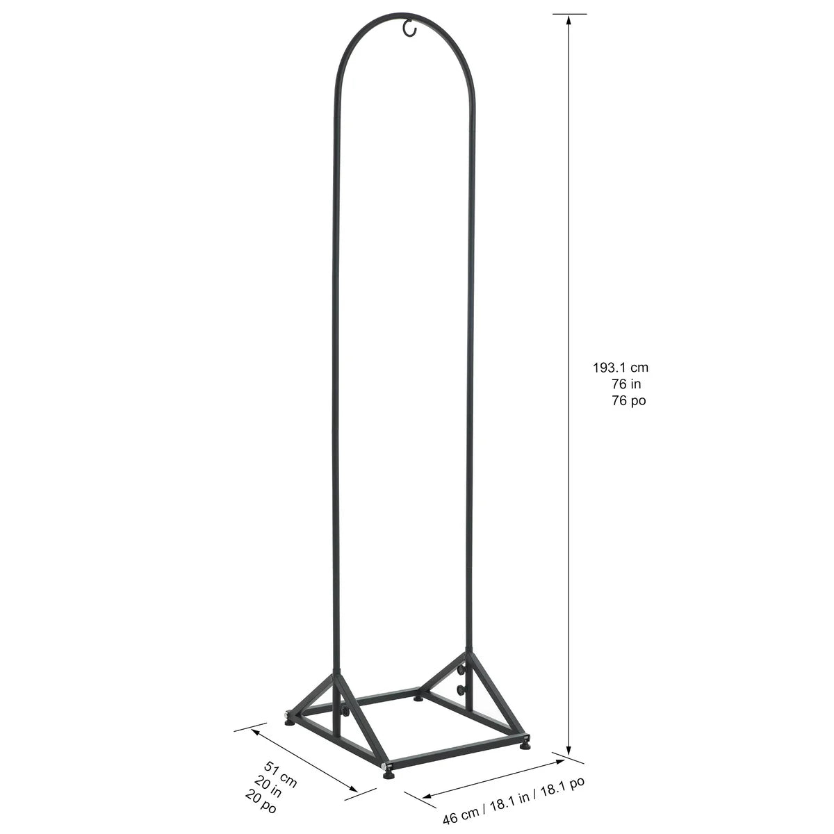 Metal Wind Chime Stand