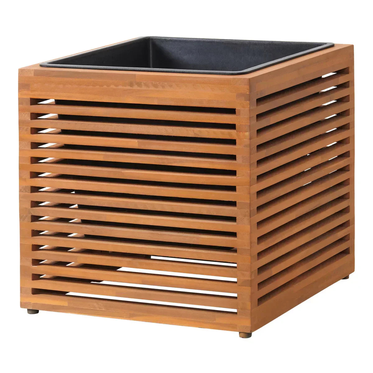 17" Acacia Hardwood Planter