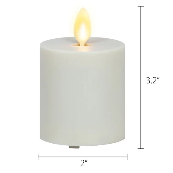 Luminara Outdoor Moving Flame Set, 3-pack