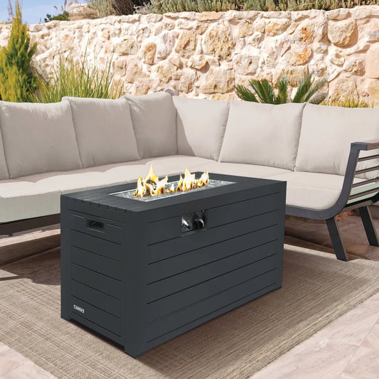Oasis Fire Table Gray