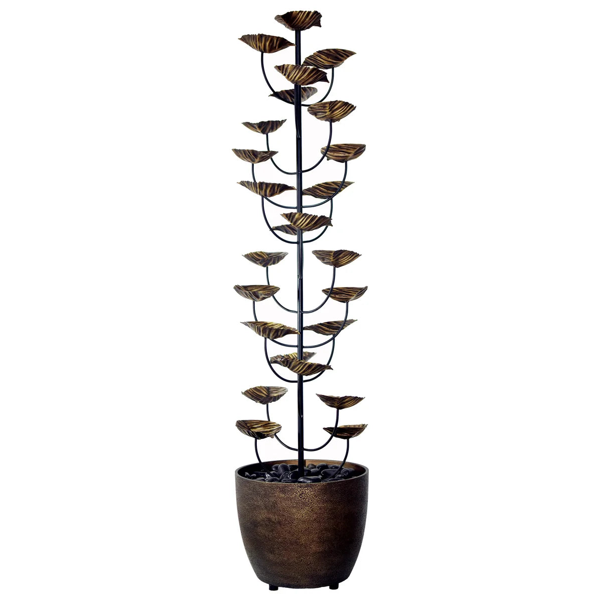 60in CGH Cascading Leaves Fountain