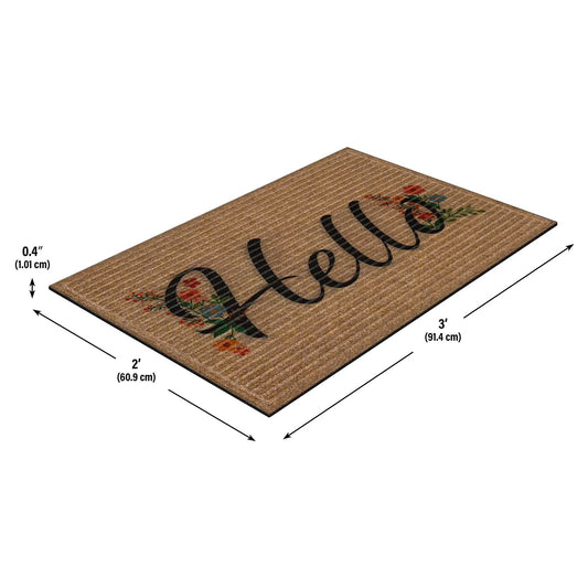 Apache Mills Naturelles Faux Coir Indoor/Outdoor Doormat