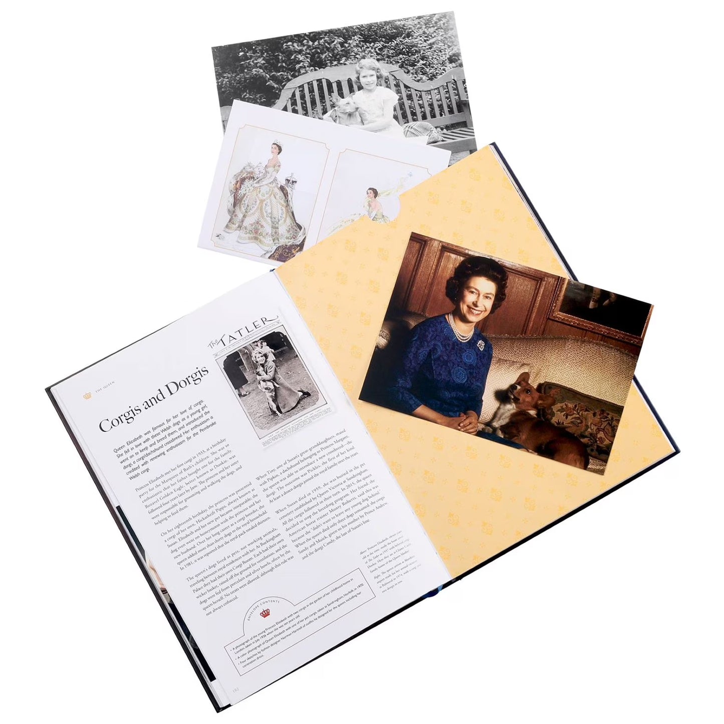 Queen Elizabeth II: An Illustrated Treasury by Viv Croot, Hardcover