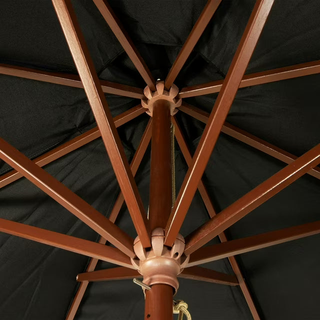 Classic Wood 9' Market Umbrella