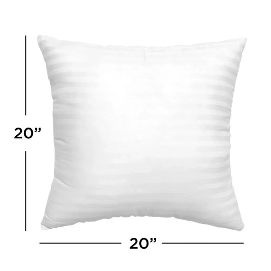 Roozt Home Gel-Fiber Pillow Inserts, 2-pack
