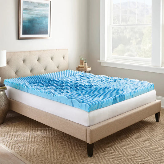 Thomasville 3” Multi-Zone Cooling Gel Foam Mattress Topper