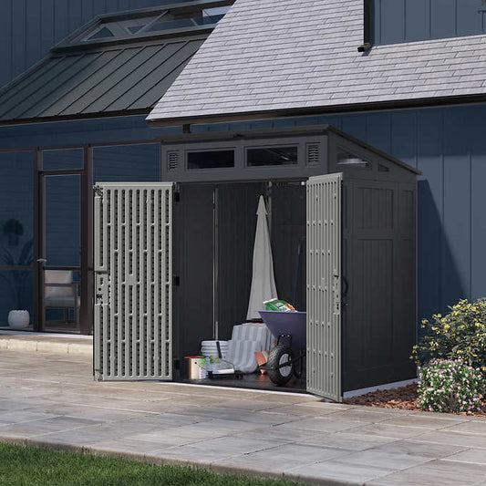 6' x 5' Modern Shed-Suncast