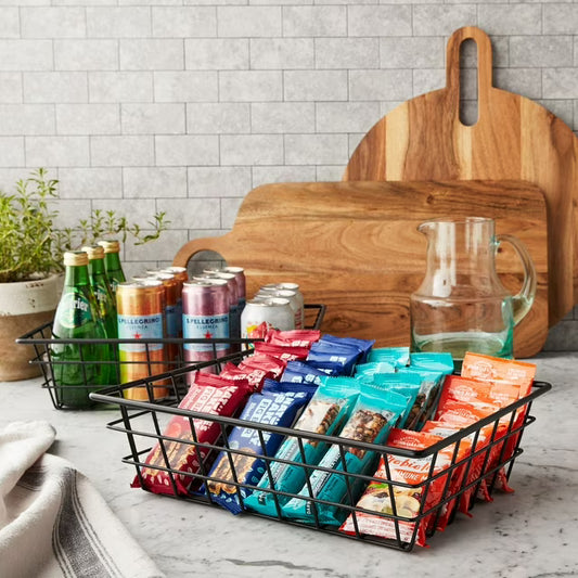 2-Tier Fruit Basket Stand