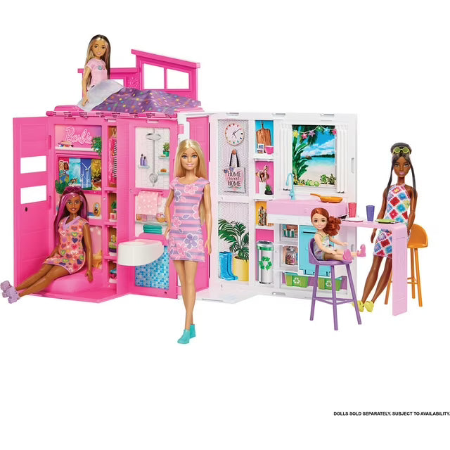Barbie Getaway Doll House with Barbie Doll & Accessories