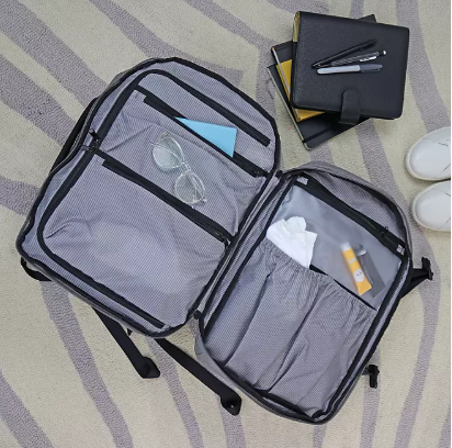30-Liter Adult Travel Backpack 18.7" x 14" x 6"