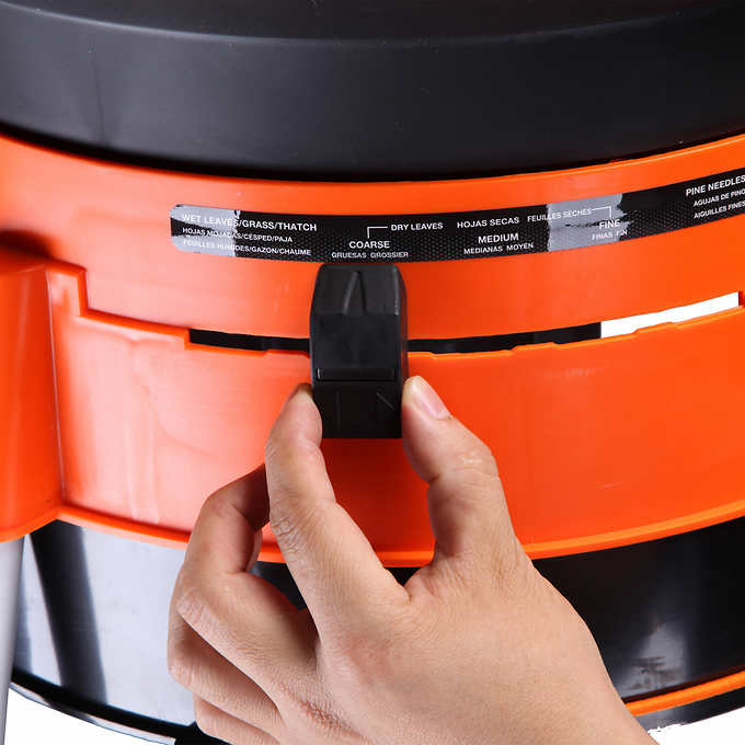 Yardforce 22" Corded Electric Leaf Shredder With Accessory Kit