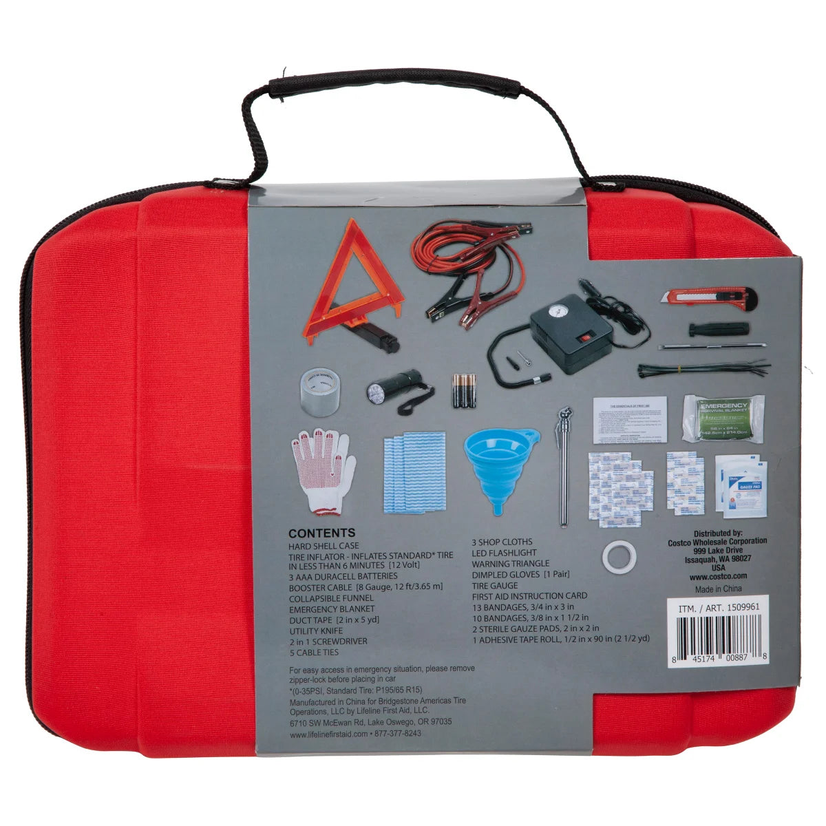 Auto Safety Emergency Kit