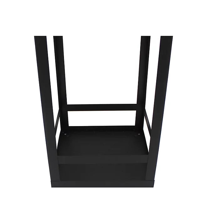 Becki Owens Pillar Black Lantern (28") with LED Flameless Candle