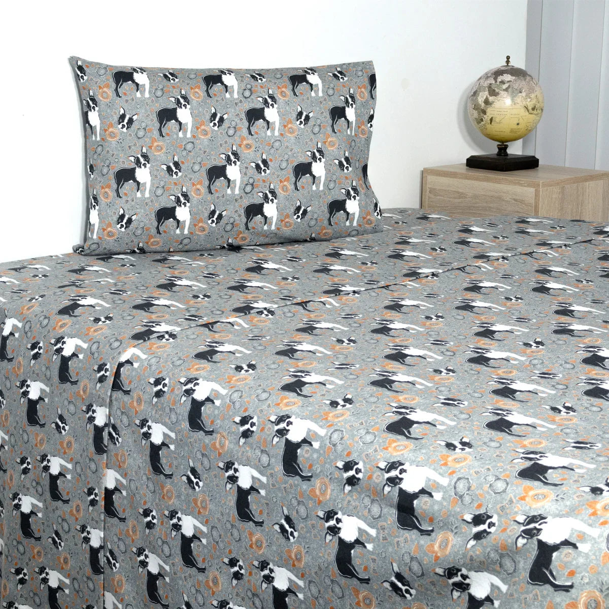 Portuguese Flannel 3-piece Sheet Set, Twin