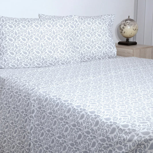 Portuguese Flannel 4-piece Sheet Set