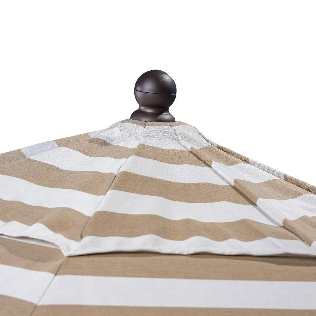 SunVilla 11’ Round Cabana Stripe Aluminum Market Umbrella