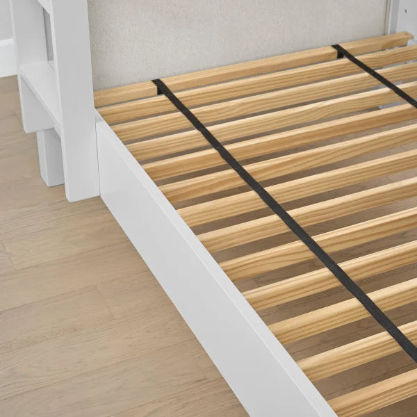 Twin Over Twin Upholstered Bunk Bed