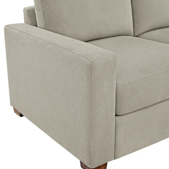 Glenn Fabric Sectional with Storage Chaise