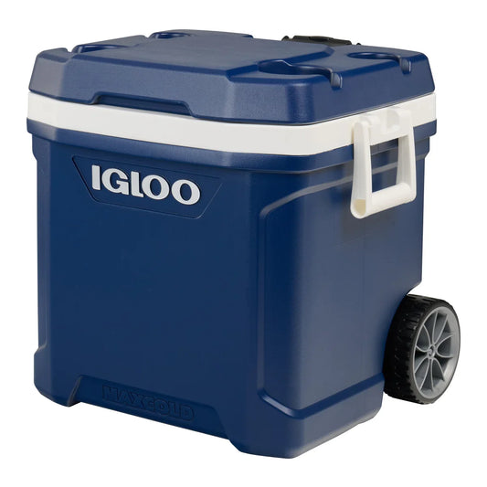 62-quart Roller Cooler- Igloo MaxCold Latitude