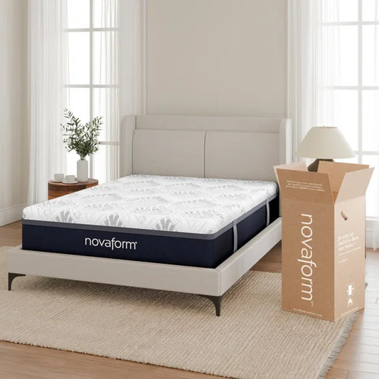 14" Serafina PerfectTemp Gel Memory Foam Mattress