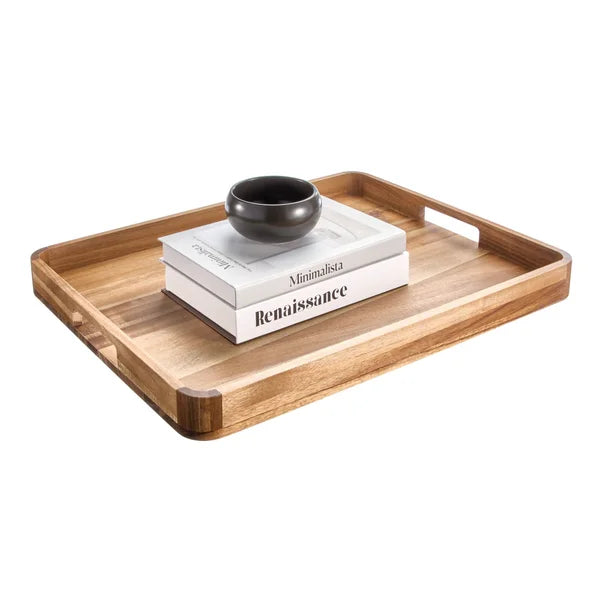 iDESIGN Acacia Wood Serving Tray