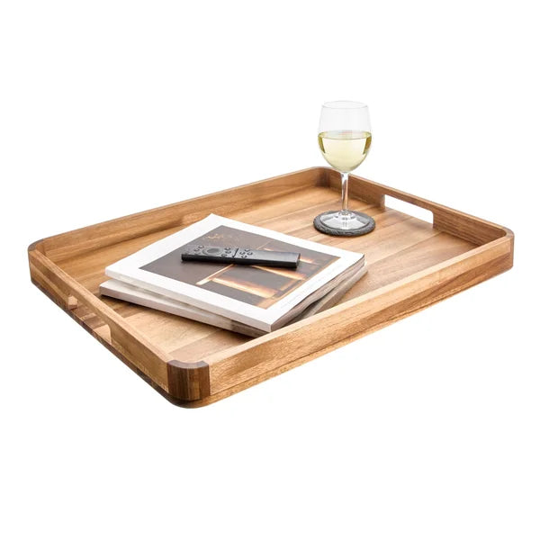 iDESIGN Acacia Wood Serving Tray