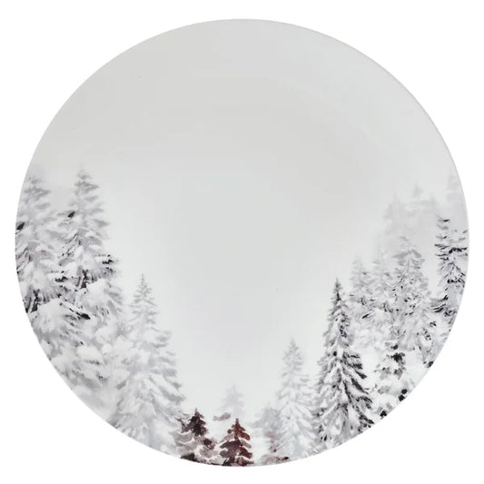 Mikasa Deer Woodsy Winter 12-piece Bone China Dinnerware Set