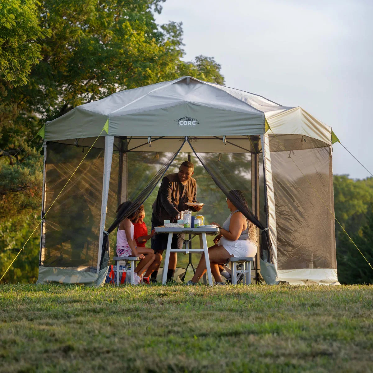 CORE 12' x 10' Center Push Mesh Screenhouse