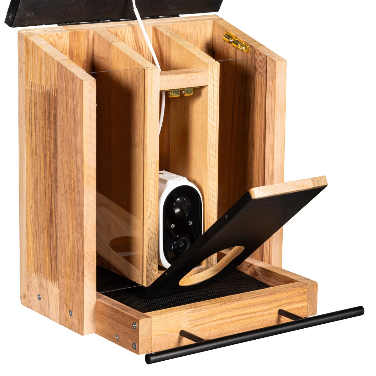 Bird Feeder With Solar Panel