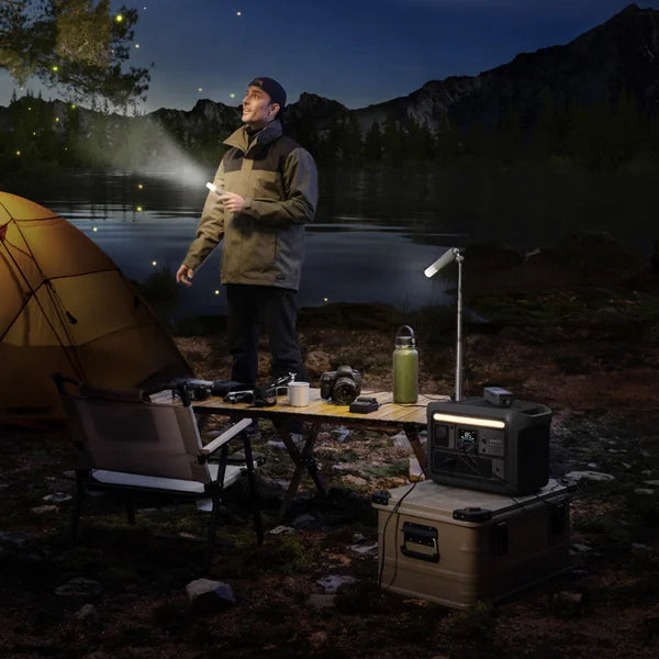 C800X Solar Generator with 100W Foldable Solar Panel