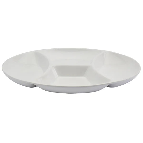Denmark Stoneware 4-Section Serving Tray