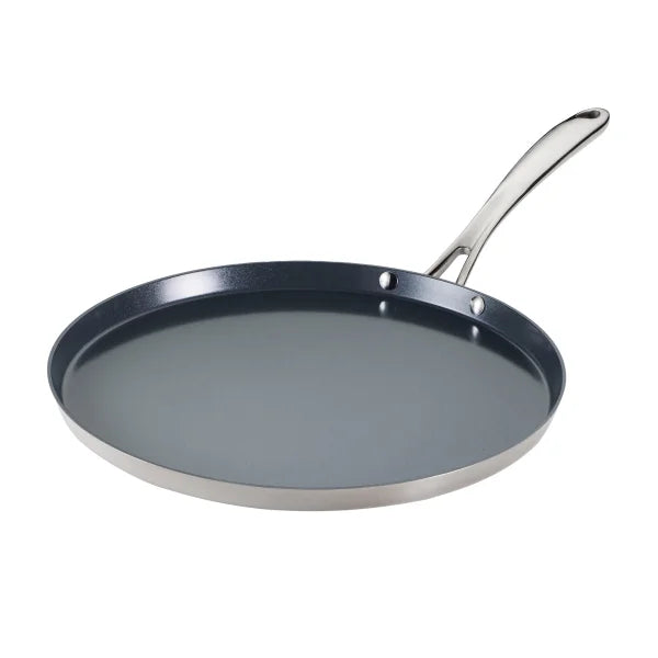 Tramontina 6.5 Qt Covered Casserole, 12-inch Dosa Tawa & Tadka Set