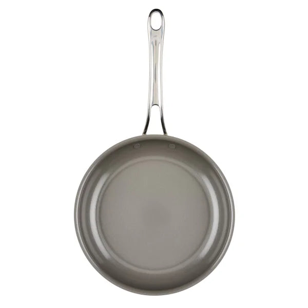 Anolon EverLast Ceramic Nonstick 11-piece Cookware Set, Stainless Steel