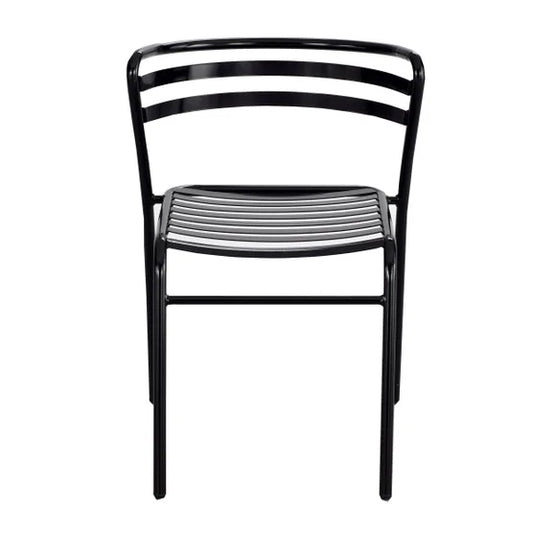 CoGo Commercial Steel Stacking Chairs, 2-pack
