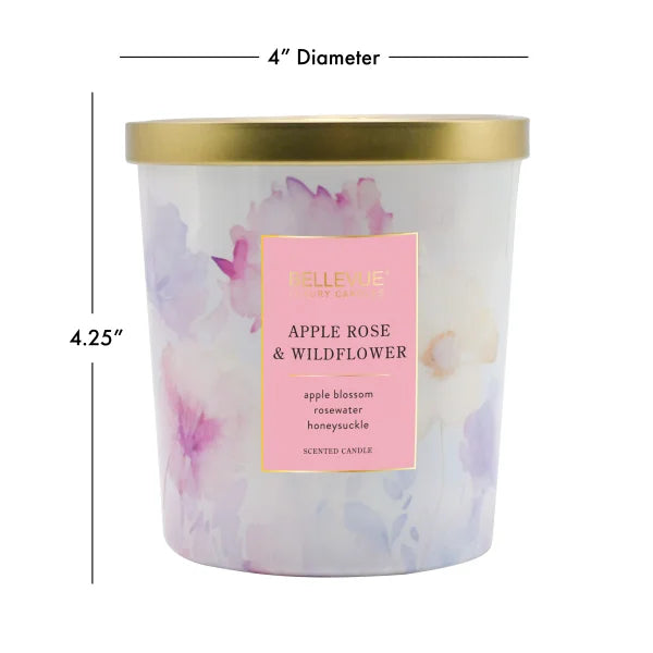 Bellevue Luxury 12oz. Candles, 4-pack