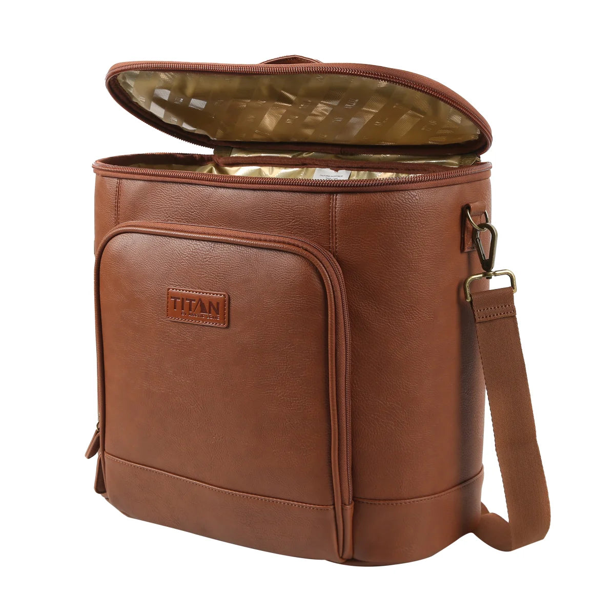Titan Faux Leather Cooler Tote