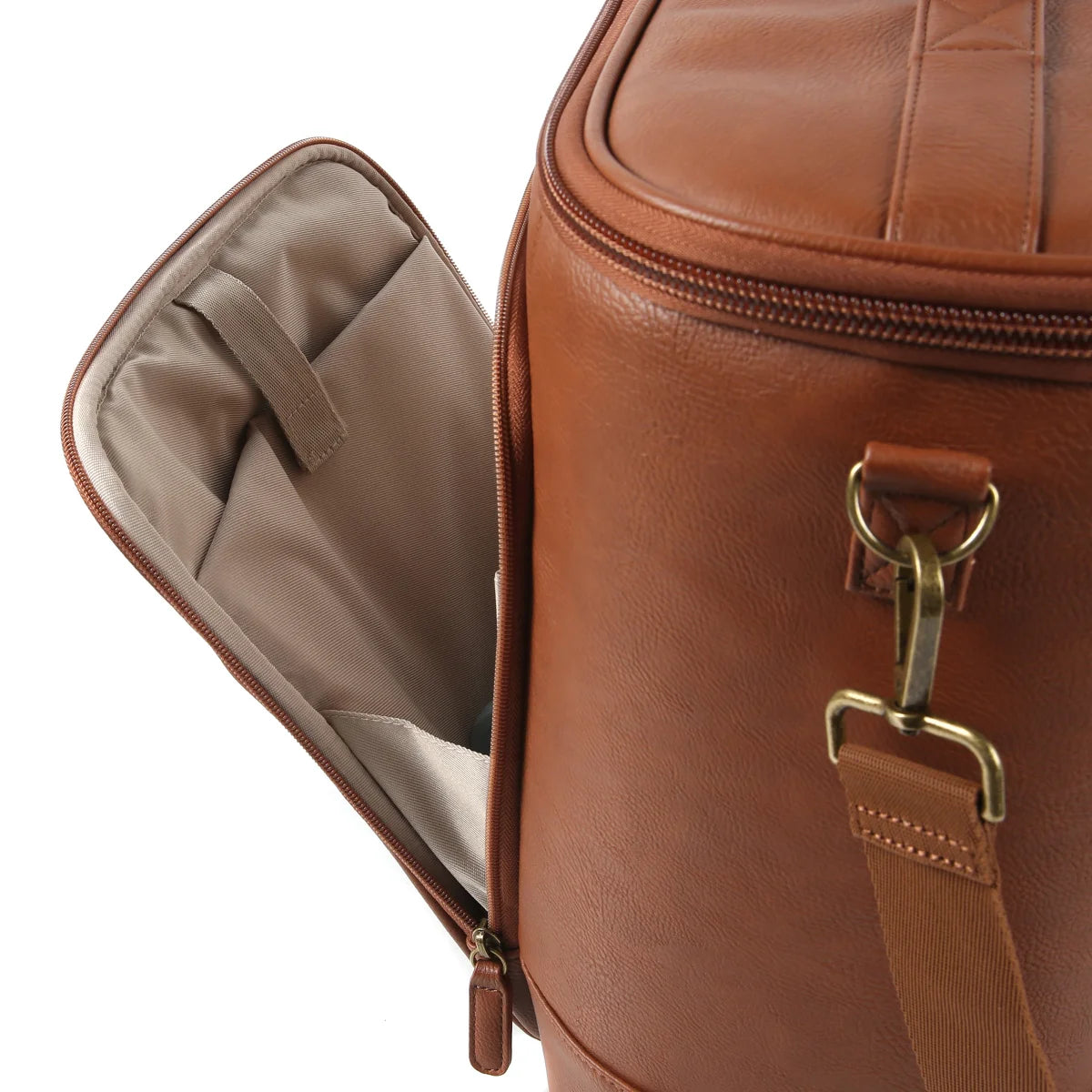 Titan Faux Leather Cooler Tote