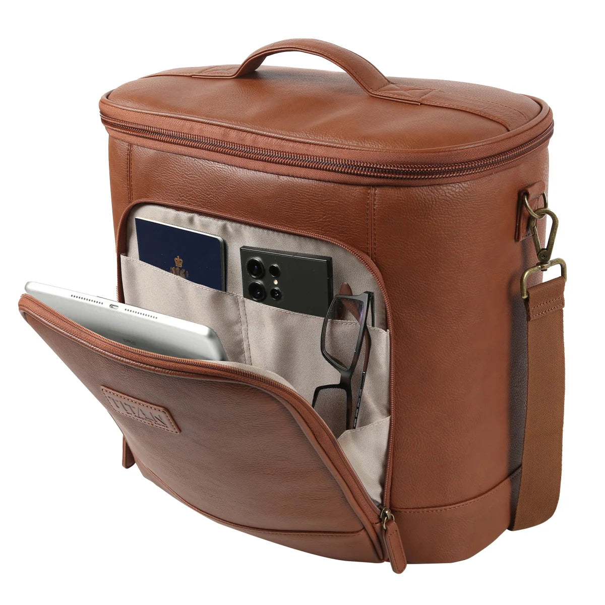 Titan Faux Leather Cooler Tote