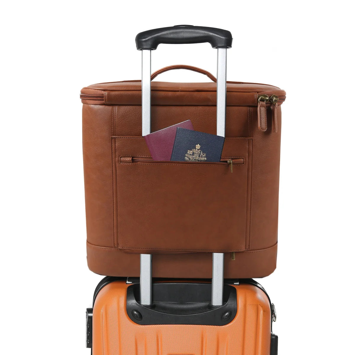 Titan Faux Leather Cooler Tote