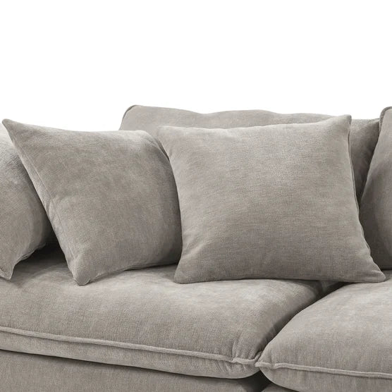 Sereen 6-piece Fabric Modular Sectional, Taupe