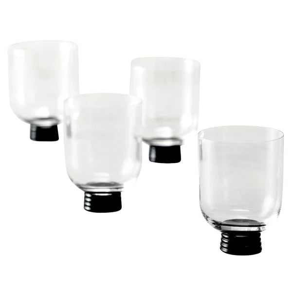 Fortessa Trevi Beer/All Purpose 17.6oz Glasses, Set of 4