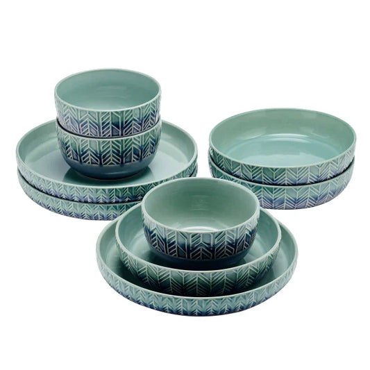 Mikasa Osborne 9-piece Stoneware Bowl Set